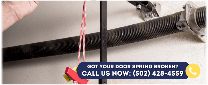 Broken Garage Door Spring Shepherdsville KY